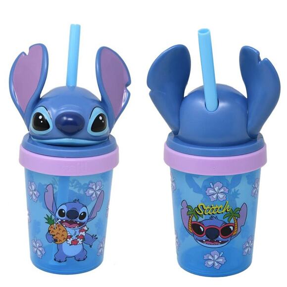 Disney Stitch 3D Sippy Cup, 1 Count - Picture 1 of 1